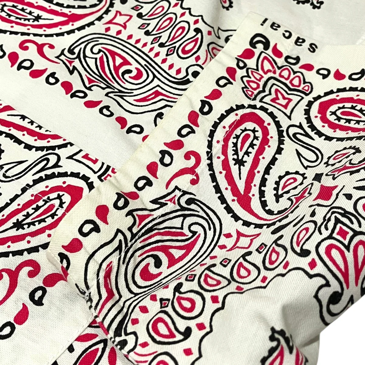 【Bandana Print Shirt】オープンカラーシャツ22-02689M - Image 7