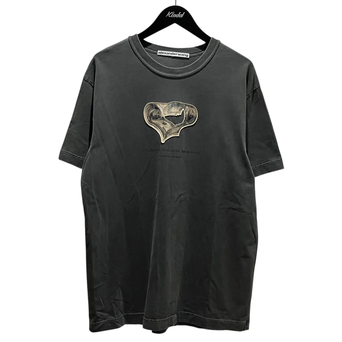 【SHORT SLEEVE TEE WITH MONEY HEART PATCH 】パッチTシャツUCC4231672