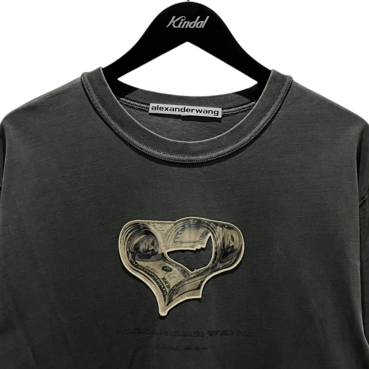 【SHORT SLEEVE TEE WITH MONEY HEART PATCH 】パッチTシャツUCC4231672 - Image 3