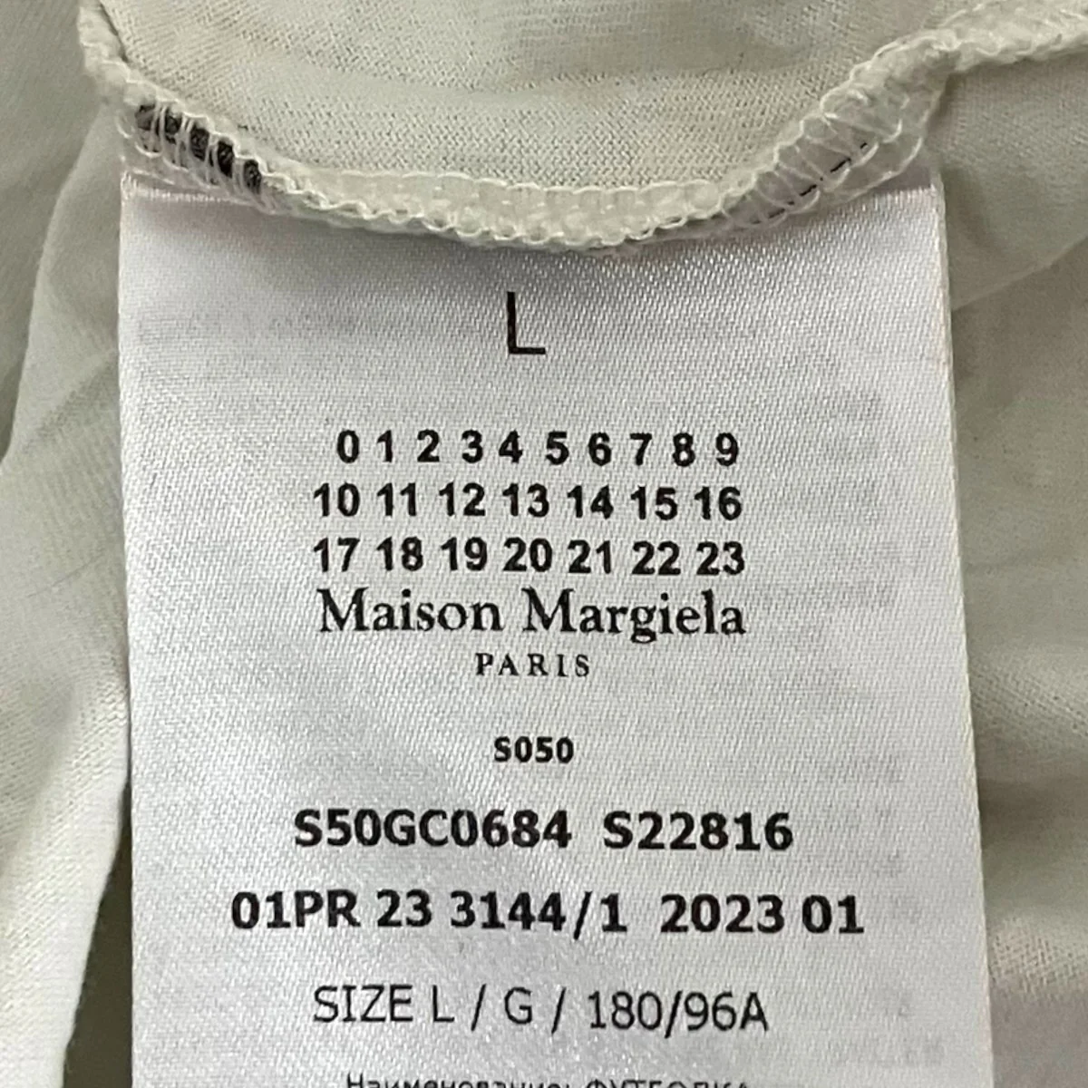 シワ加工TシャツS50GC0684 - Image 6