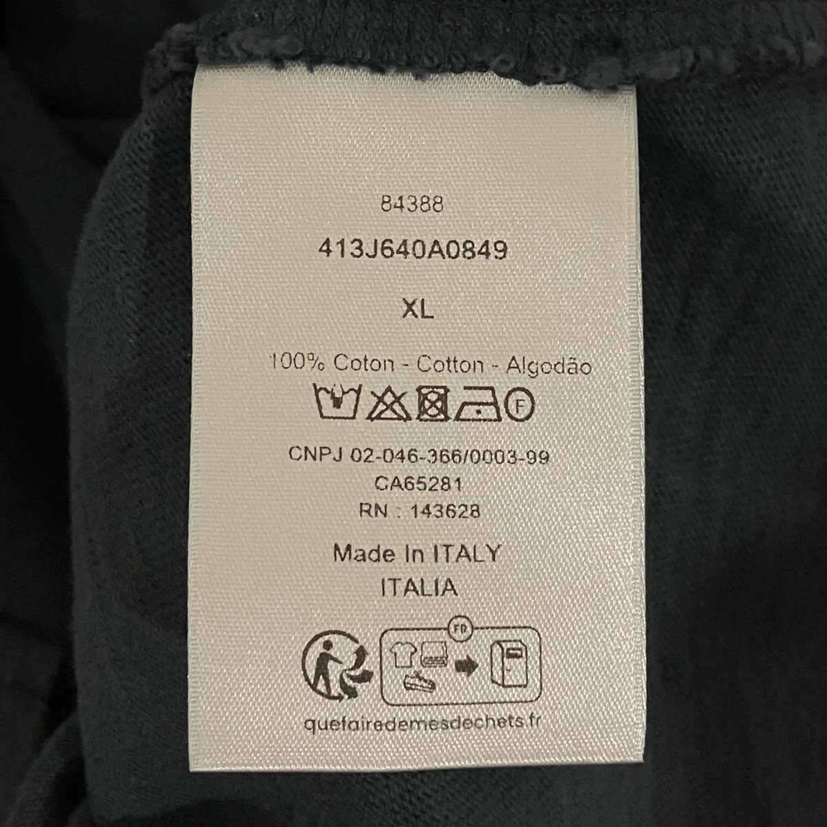 24SSプリントTシャツ413J640A0849 - Image 6