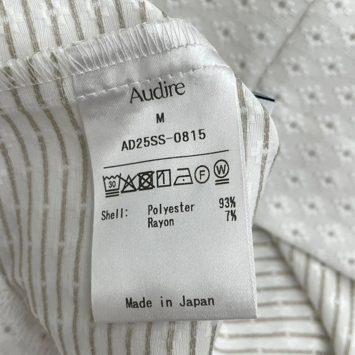 25SSBlooming jacquard topsノースリーブカットソーAD25SS-0815 - Image 6