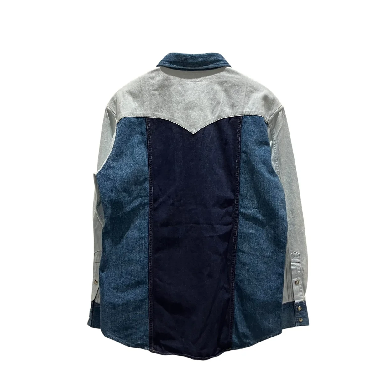 23AWパッチワークデニムシャツ2T353521 - Image 2