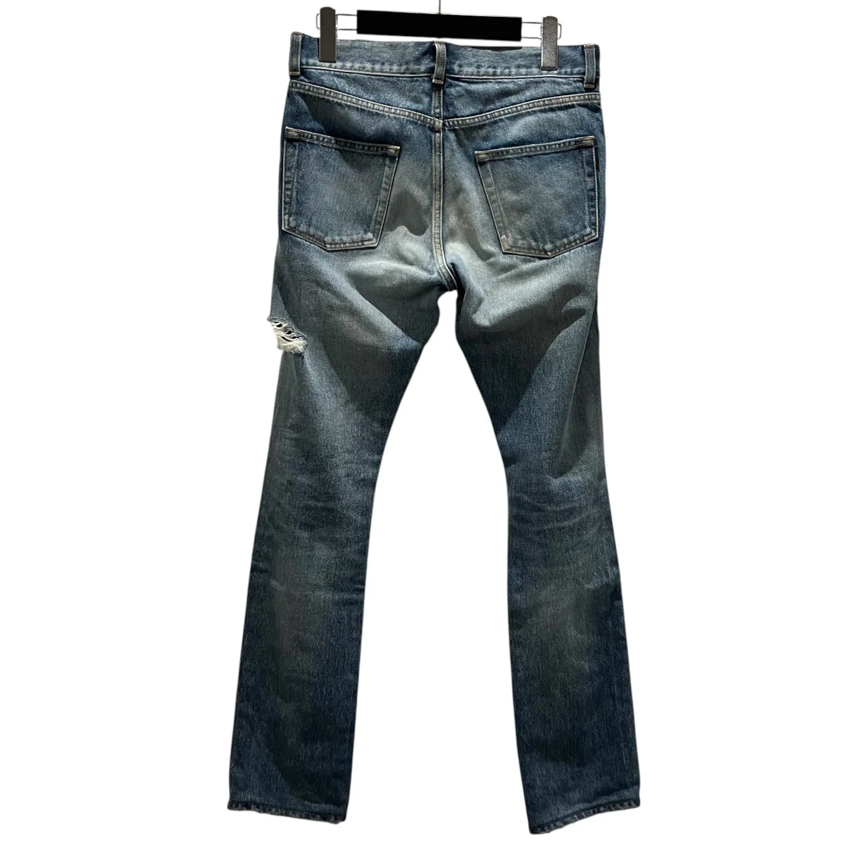 クラッシュ加工デニムパンツ551344 - Image 2