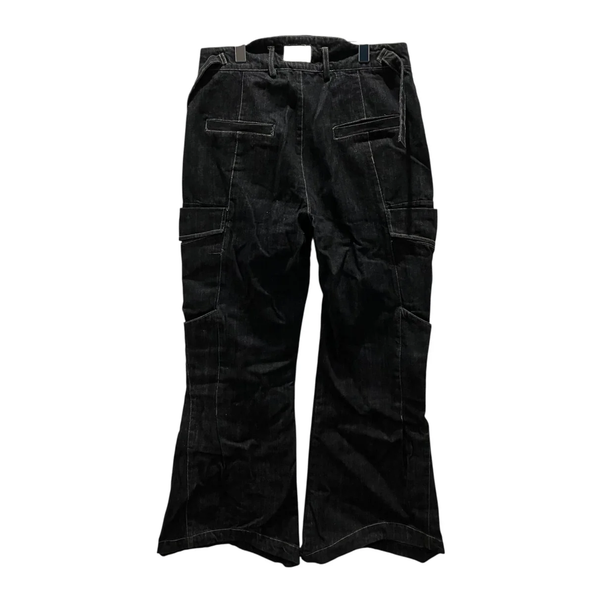カーゴデニムパンツNUSS24TRO001-BLK - Image 2