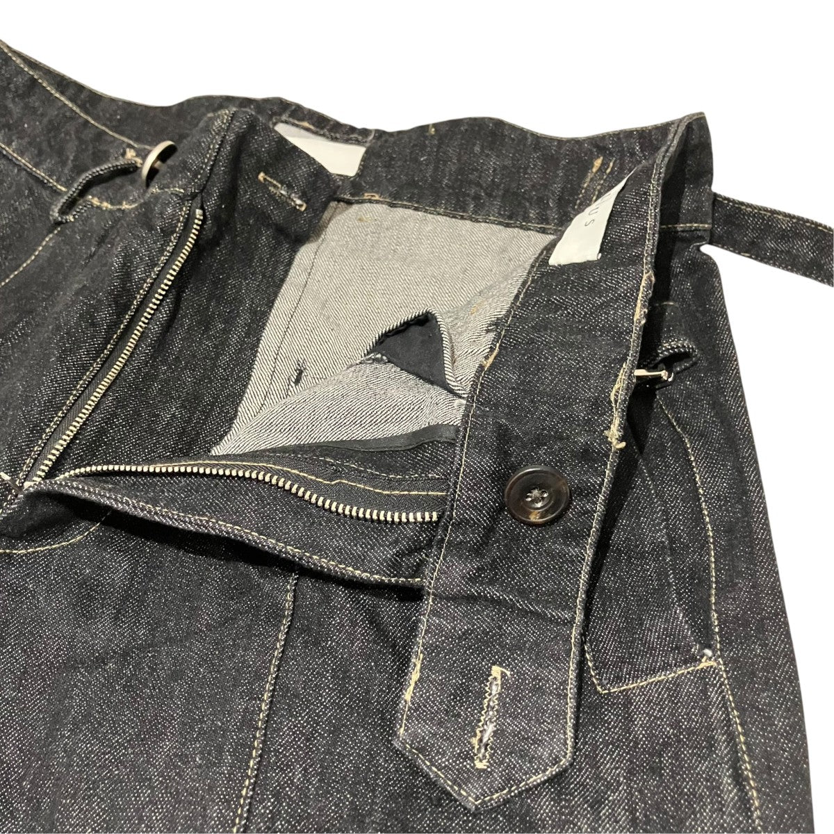 カーゴデニムパンツNUSS24TRO001-BLK - Image 5