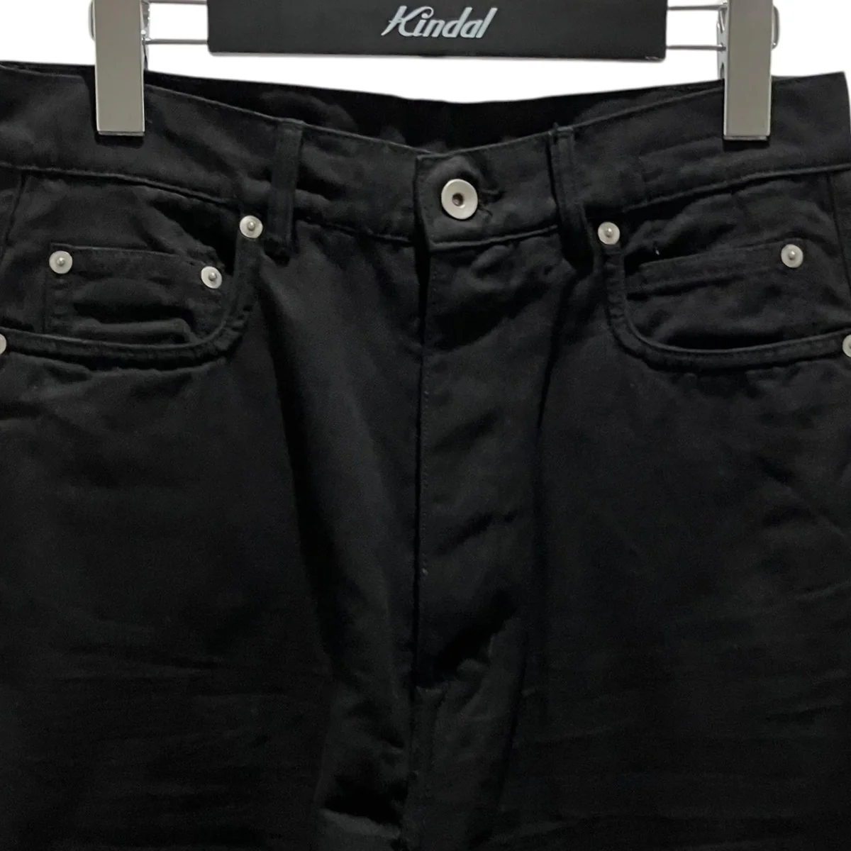 【BOLAN BOOTCUT DEEP BLACK STRETCH DENIM】フレアデニムパンツDU01F4365 - Image 3