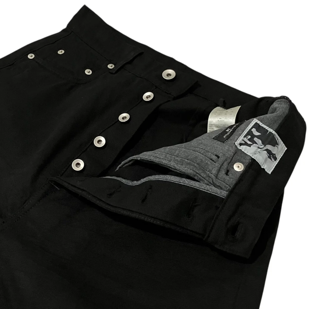 【BOLAN BOOTCUT DEEP BLACK STRETCH DENIM】フレアデニムパンツDU01F4365 - Image 5
