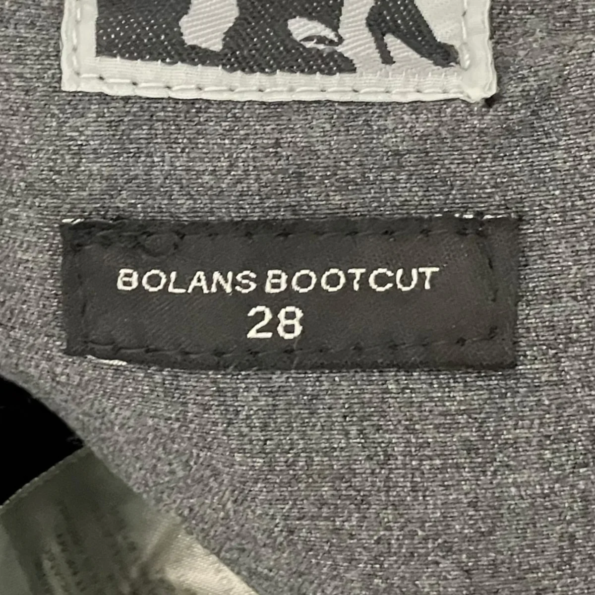【BOLAN BOOTCUT DEEP BLACK STRETCH DENIM】フレアデニムパンツDU01F4365 - Image 6