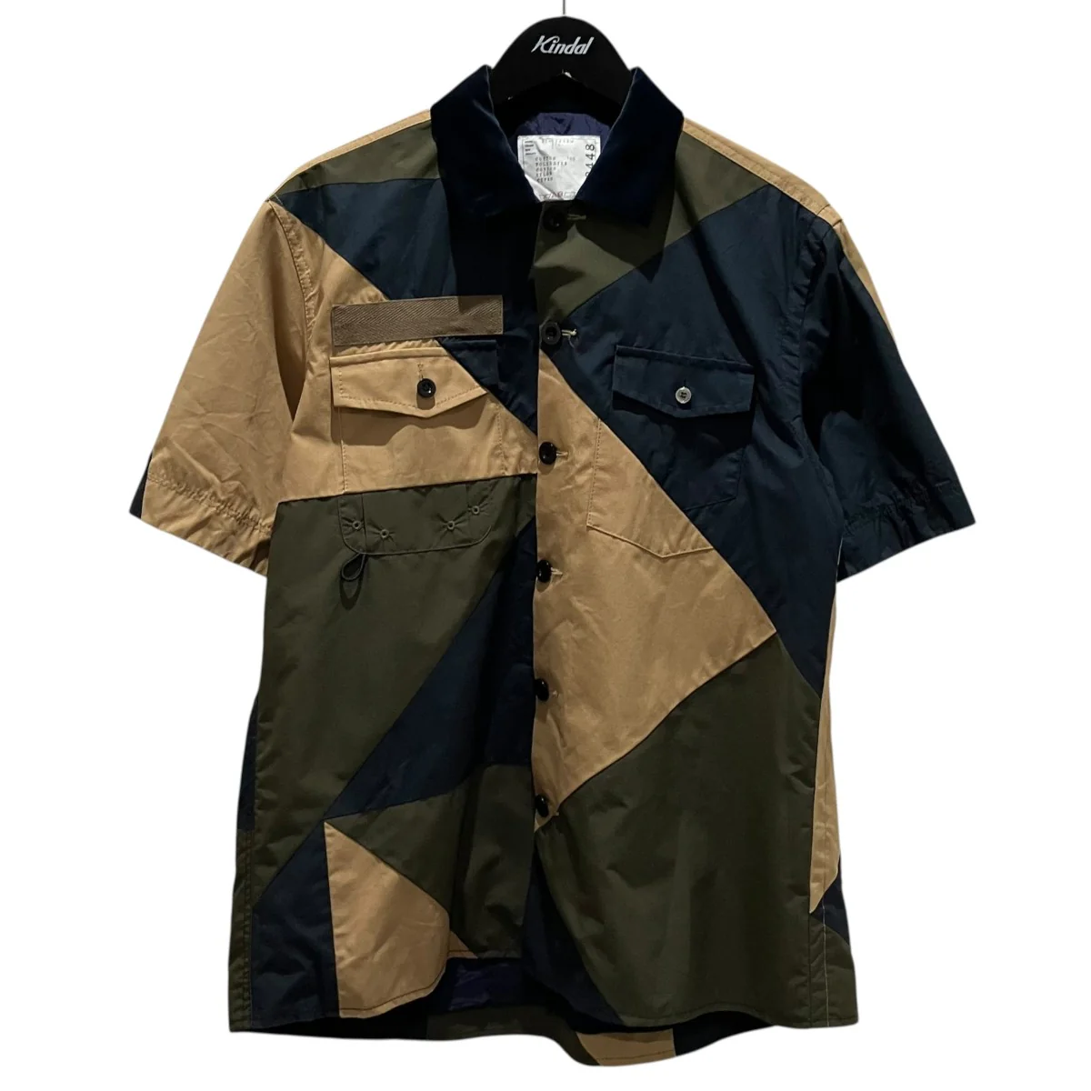 【HANK WILLIS Thomas 21SS Solid Mix Shirt】半袖シャツ21-02448M