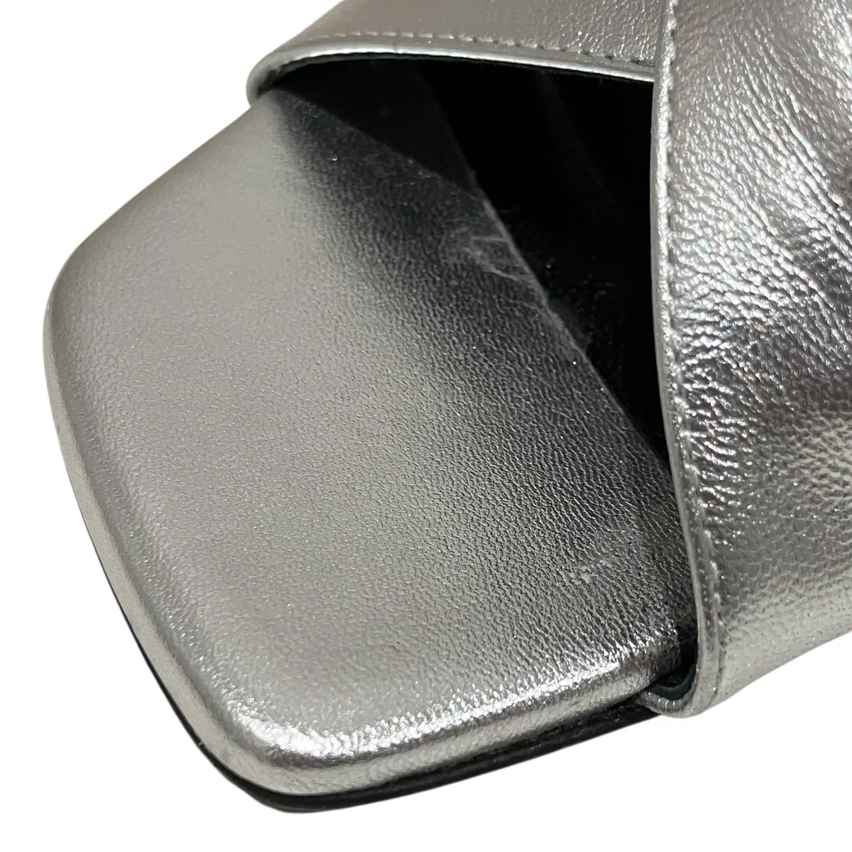 NAPPA SILK ARGENTOヒールサンダル - Image 6