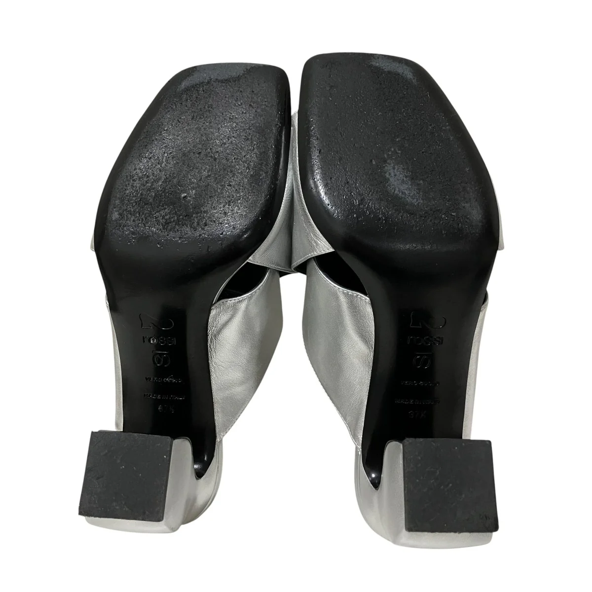 NAPPA SILK ARGENTOヒールサンダル - Image 8