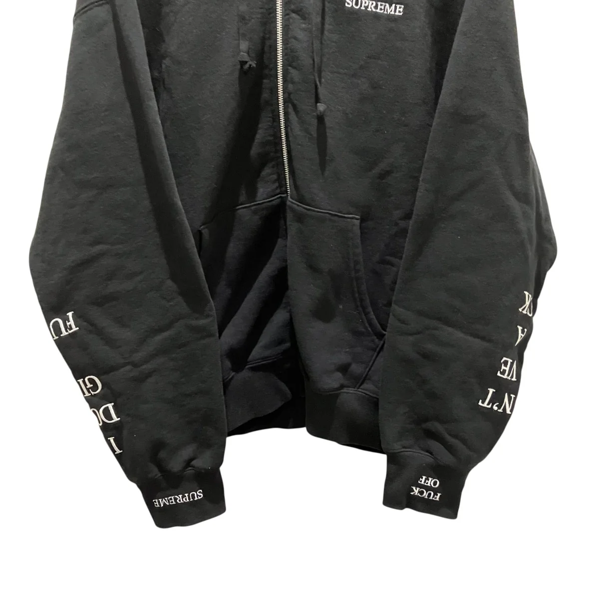 25AWIDGAF Zip Up Hooded  Sweatshirtジップパーカー - Image 4