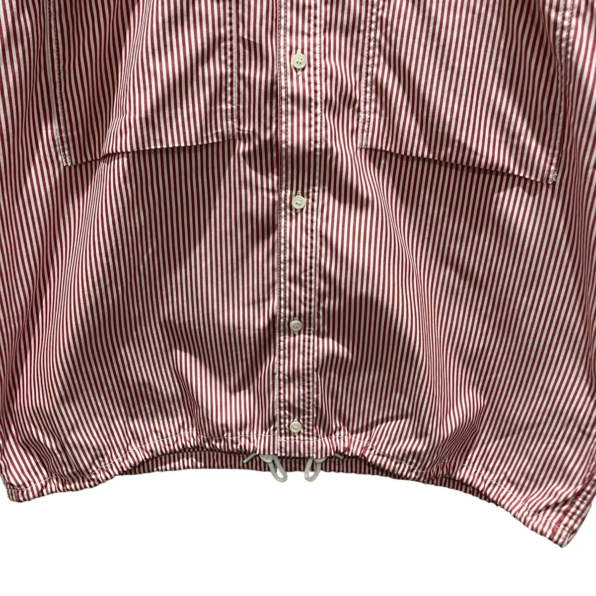 26SS【綿ストライプオックスL／S SH】ストライプシャツHQ-B011 - Image 4