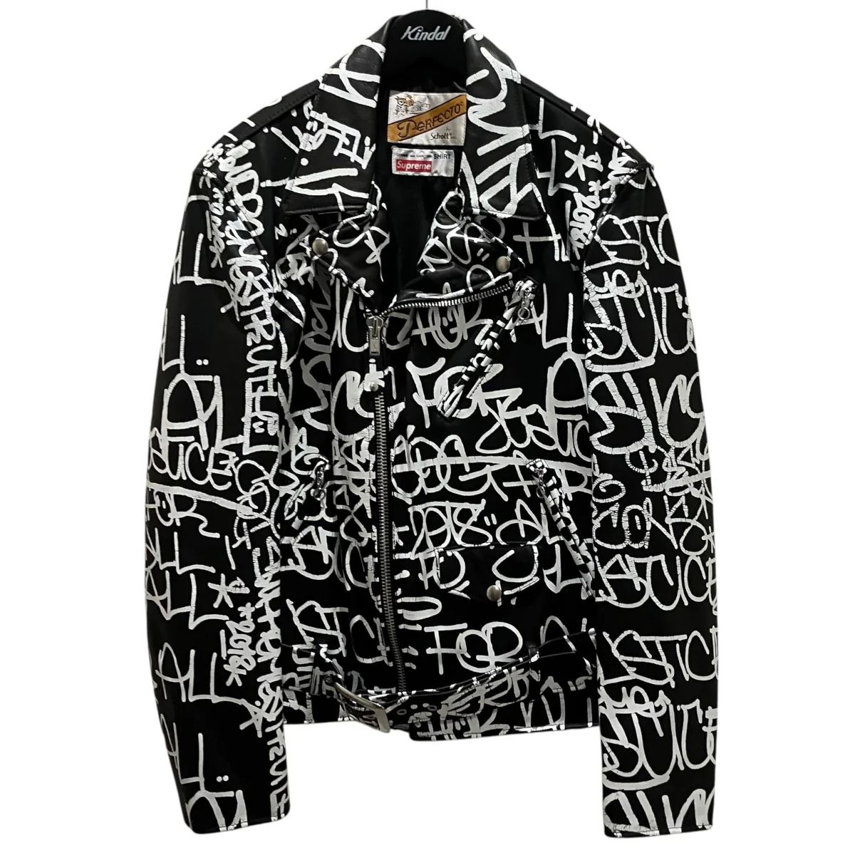 18AW【Painted Perfecto Leather Jacket】ダブルライダースジャケットJ4618