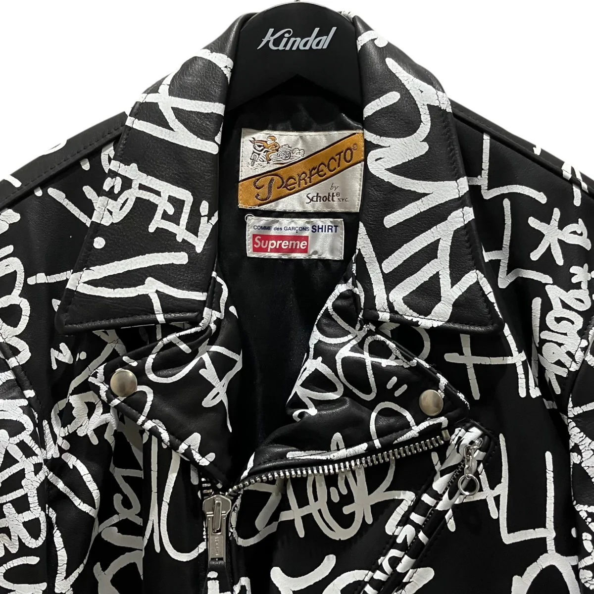 18AW【Painted Perfecto Leather Jacket】ダブルライダースジャケットJ4618 - Image 3