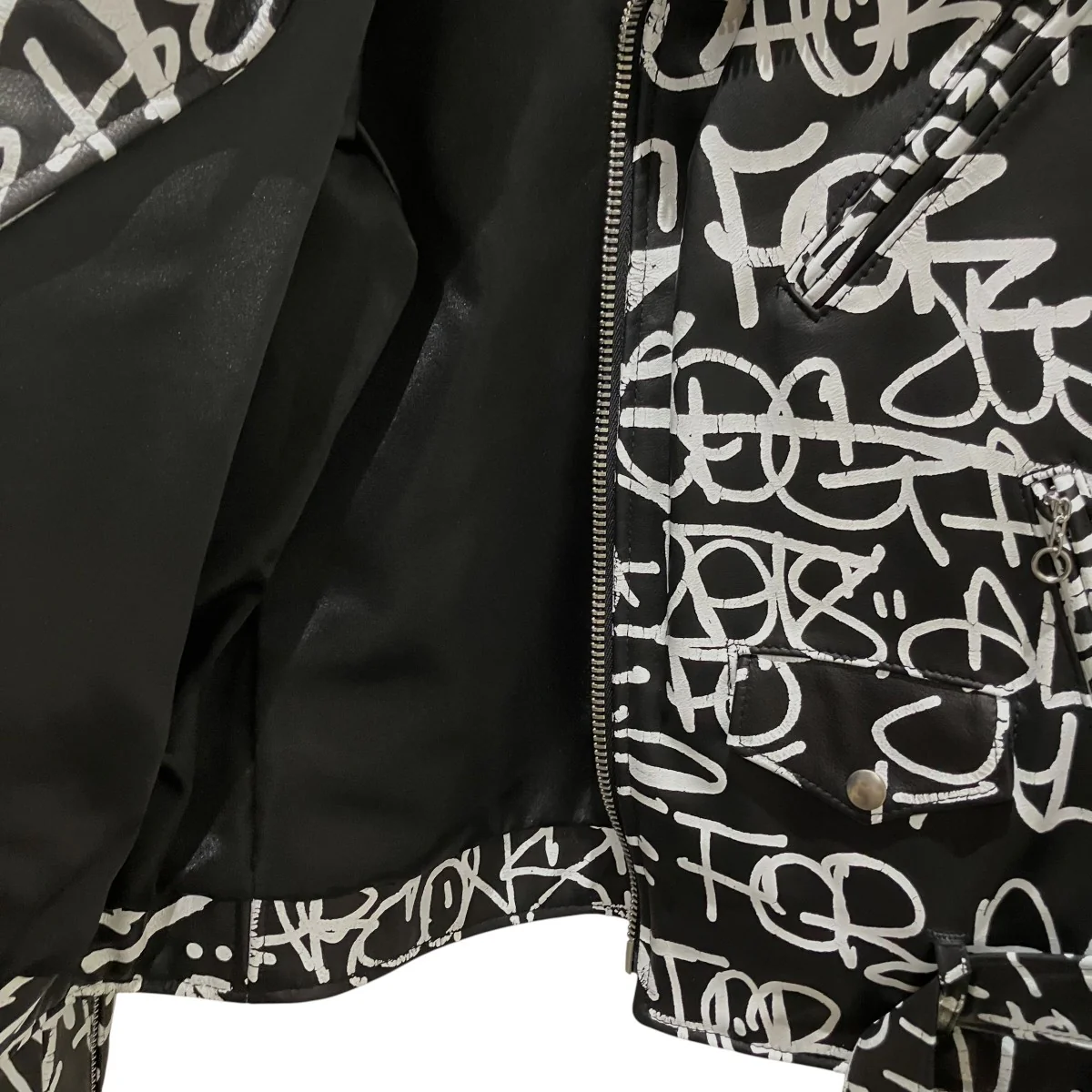 18AW【Painted Perfecto Leather Jacket】ダブルライダースジャケットJ4618 - Image 4