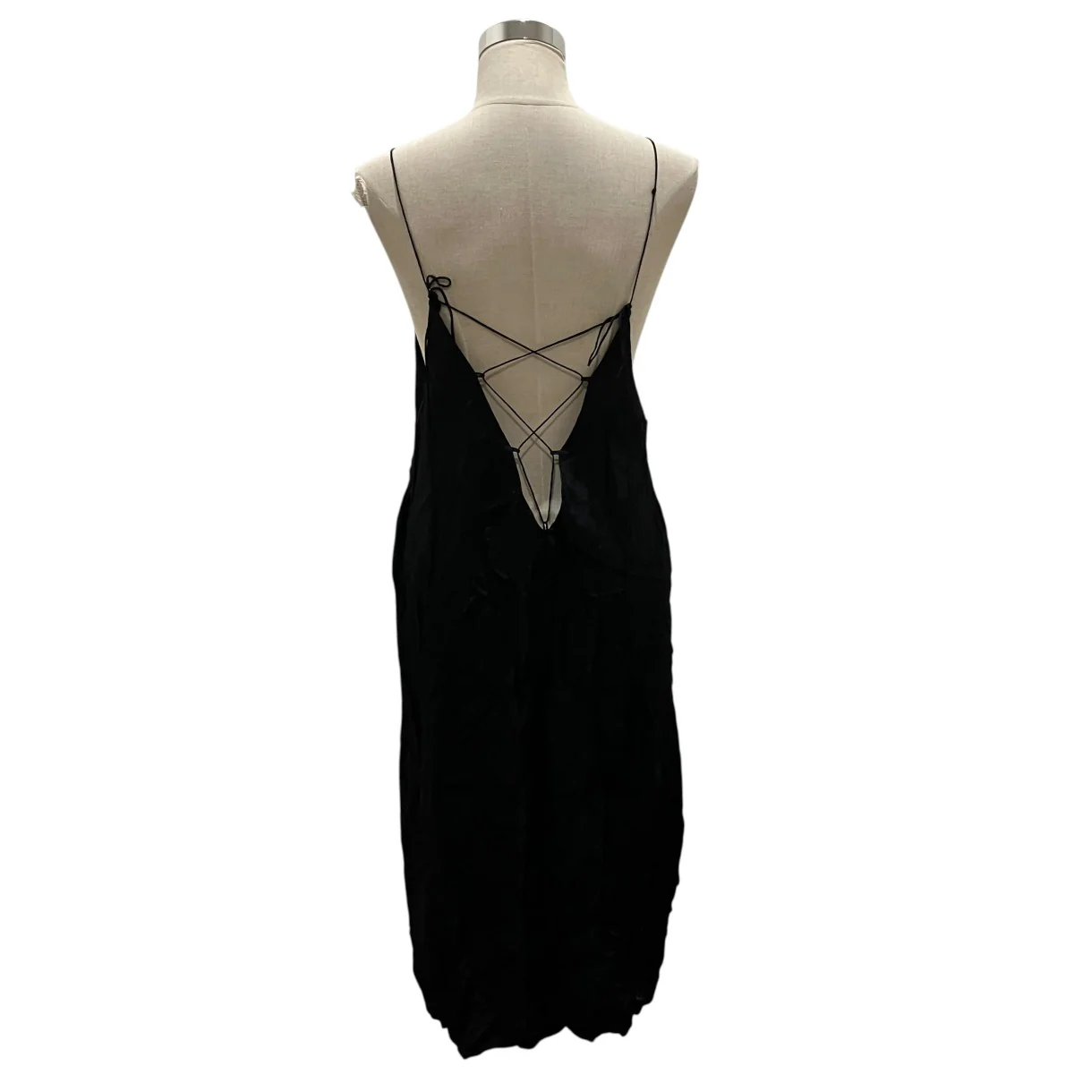 【CENTER SLIT WRINKLE CAMISOLE 】シワ加工キャミソールワンピース17112-5071 - Image 2