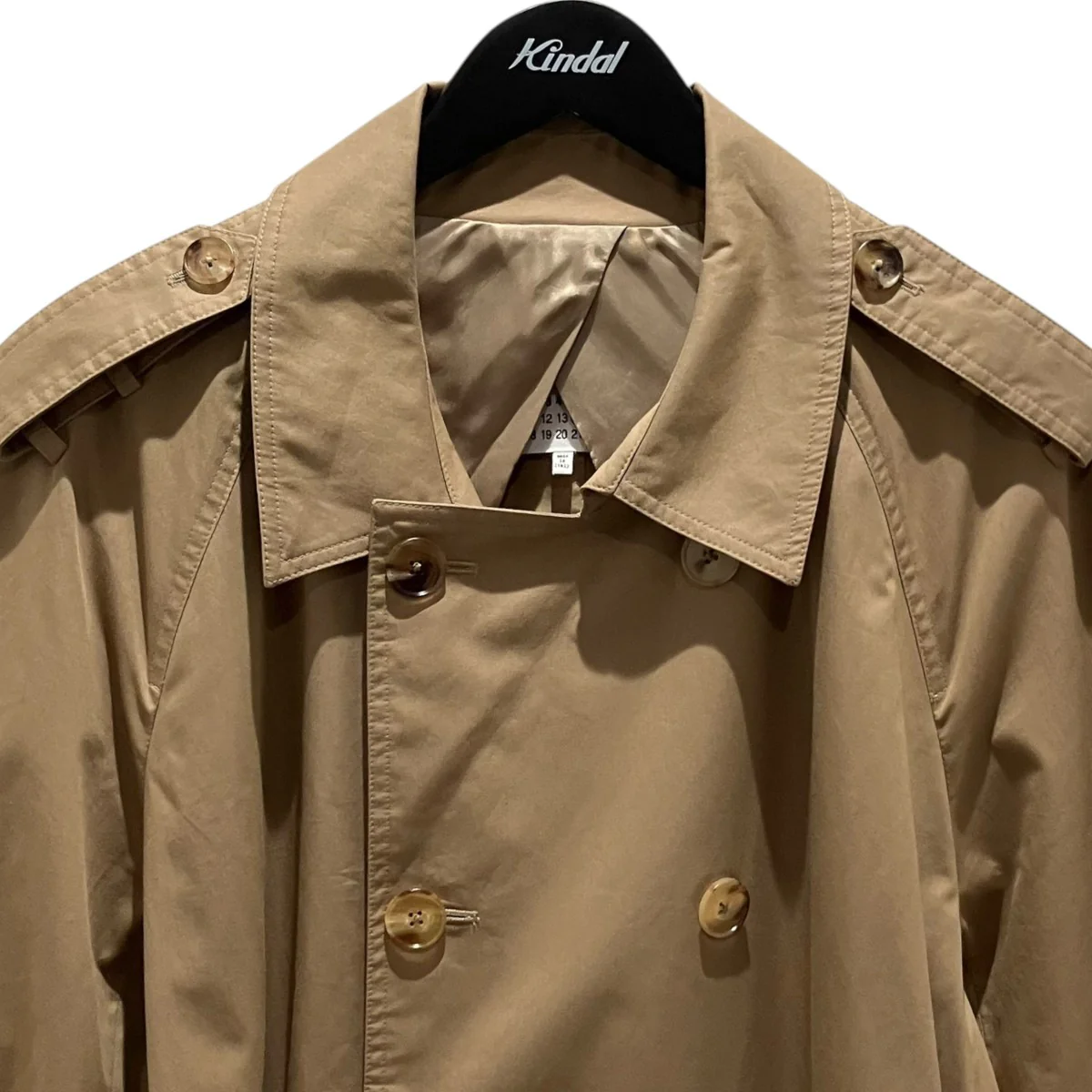 【Classic double breasted water repellent trenchcoat】トレンチコートS50AH0035 - Image 3