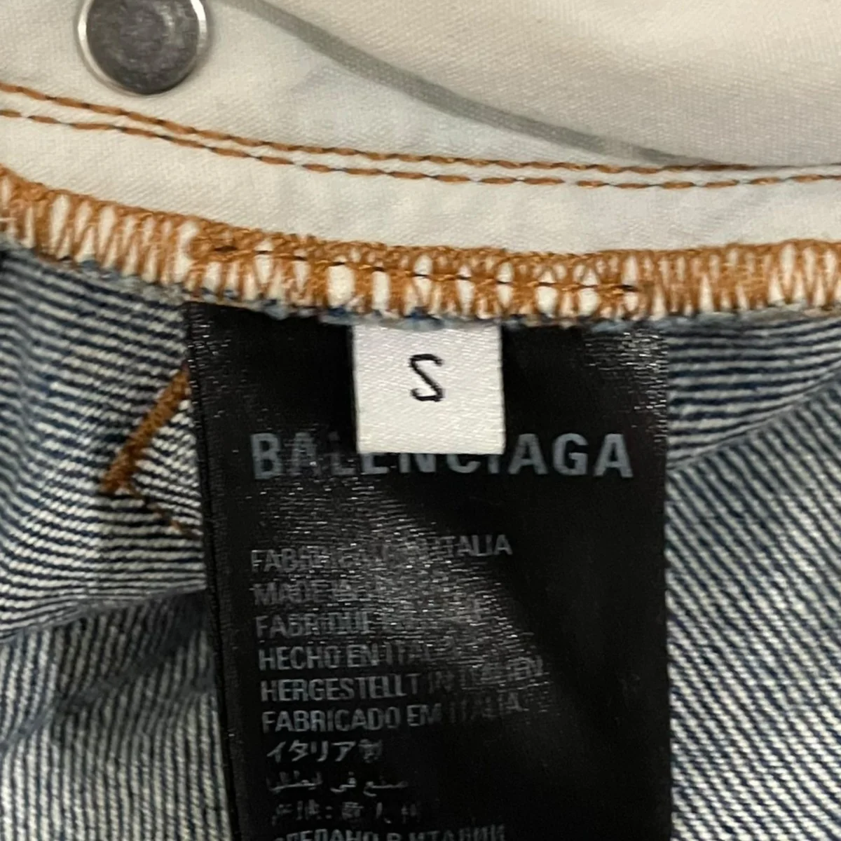 【PULL-UP TROUSERS】デニムパンツ704282 - Image 7