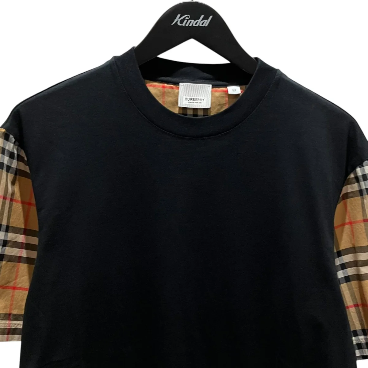 袖チェックTシャツ8014895 - Image 3