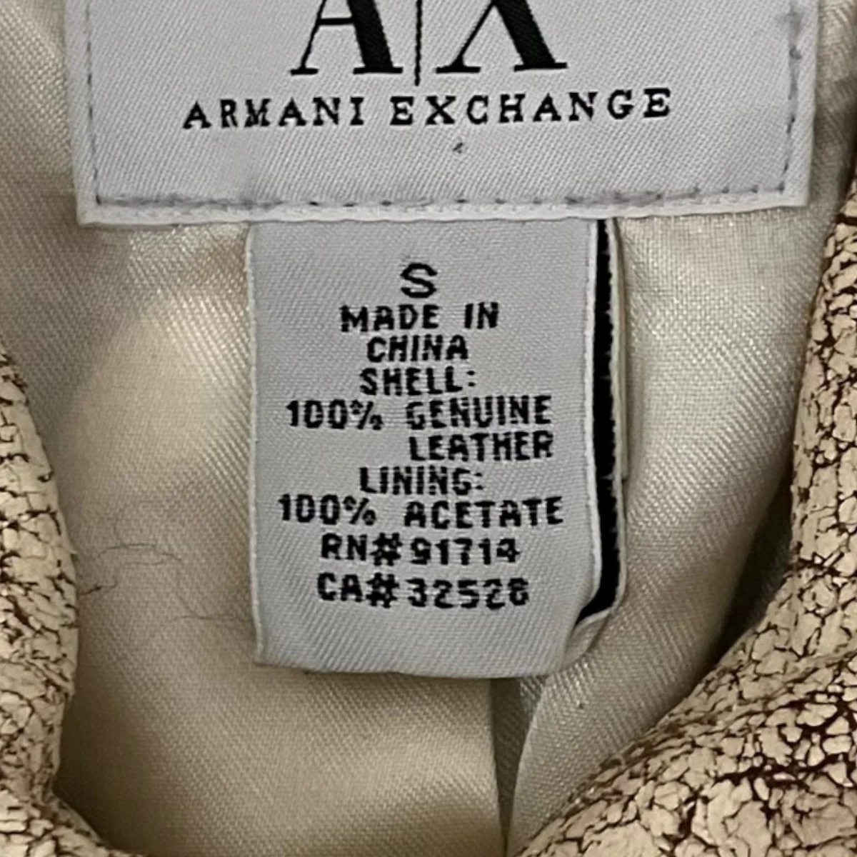 クラック加工レザージャケット - Image 8