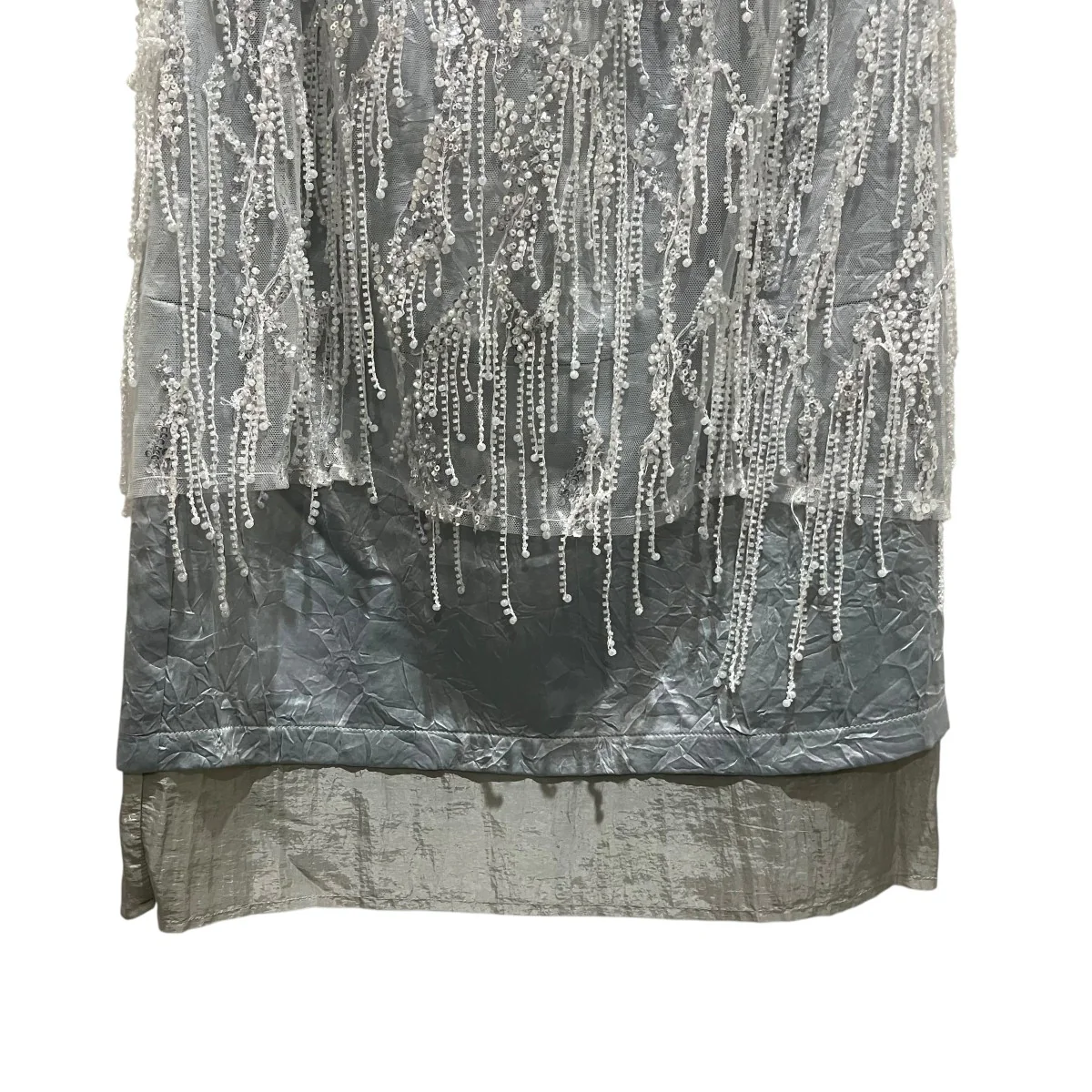 25AW【Satin Combination Bijou Skirt】ビジュースカート21252515708 - Image 4