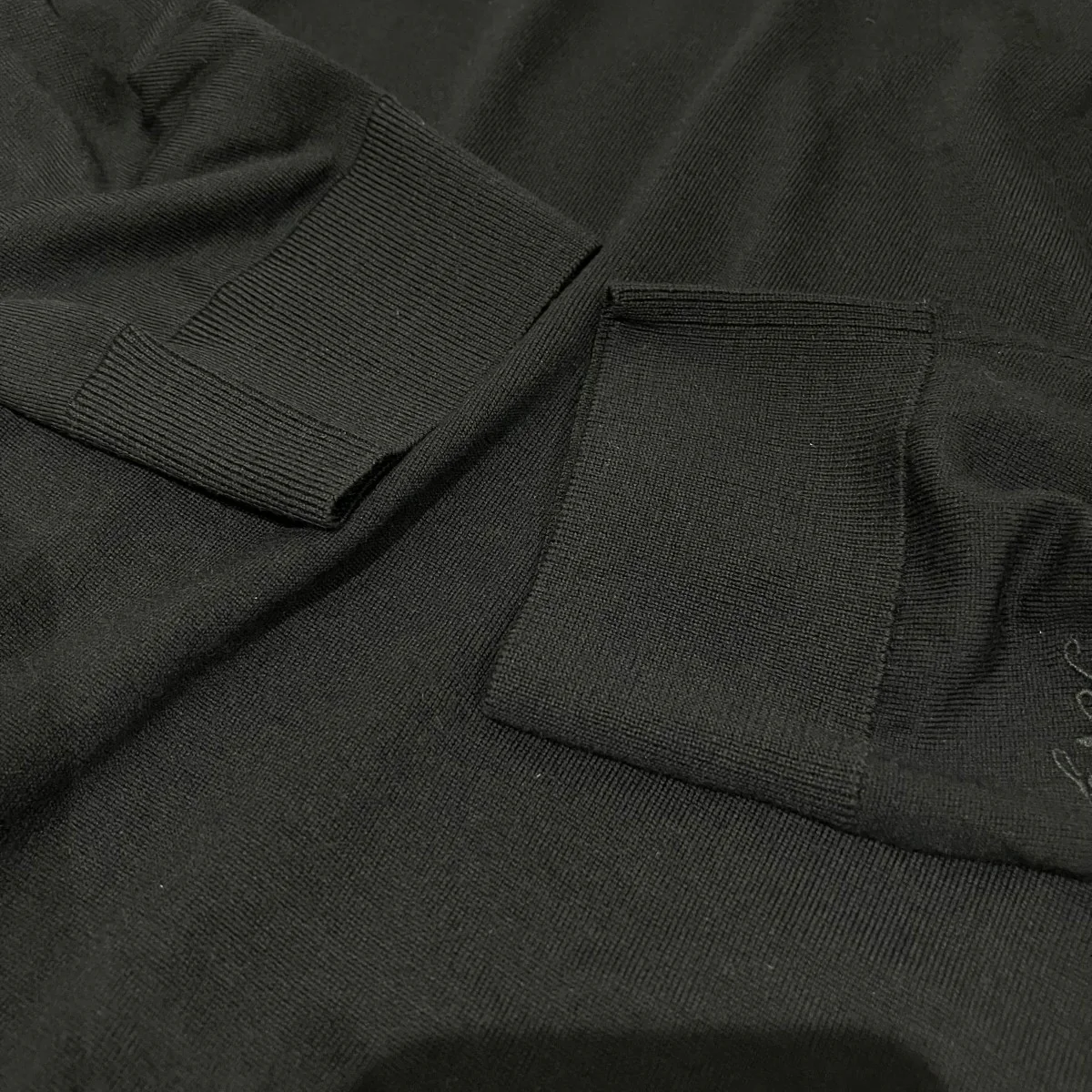 袖刺繍ニット614469 - Image 6