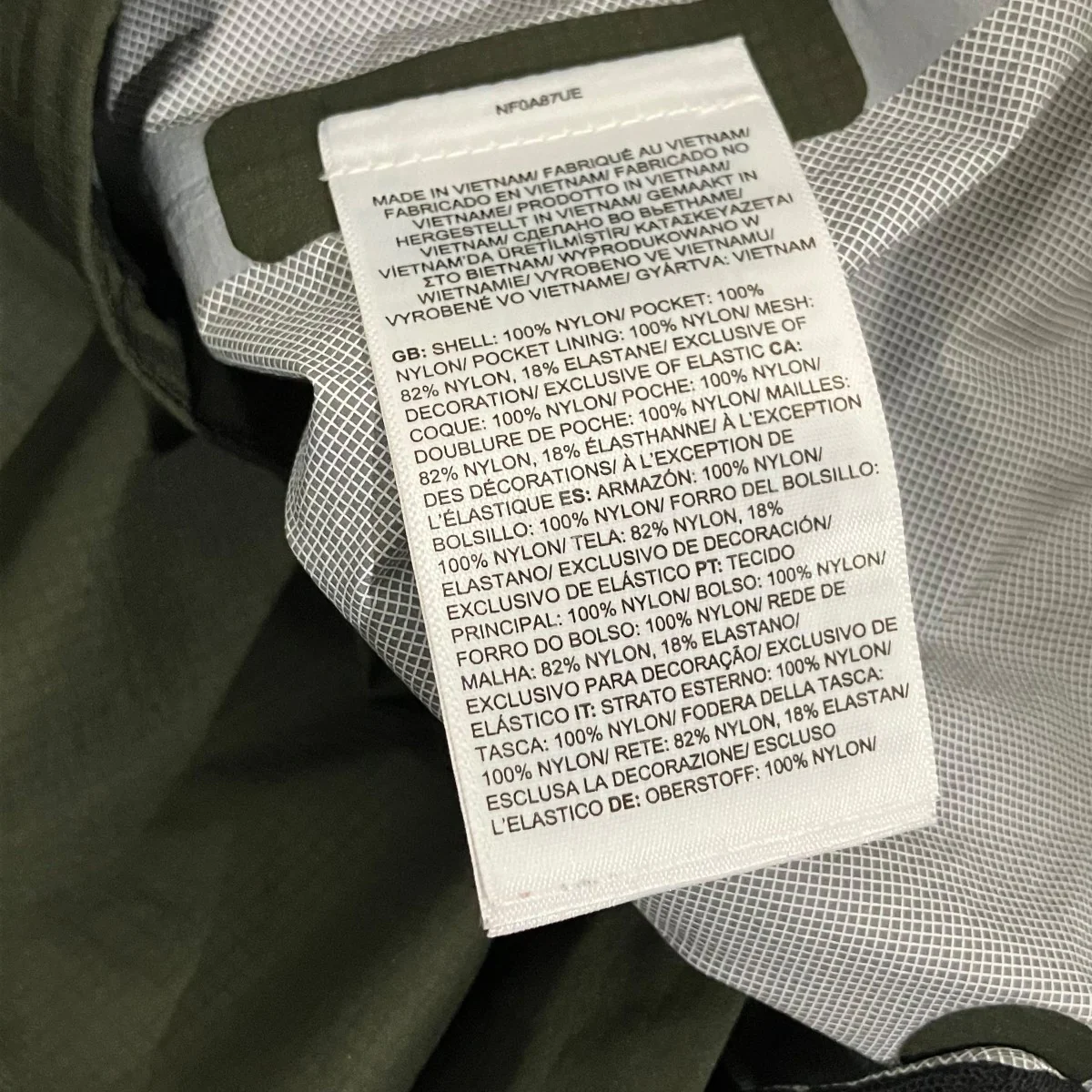 24SS【Soukuu Hike Packable Mountain Light Shell Jacket】マウンテンパーカーNF0A87UE - Image 7