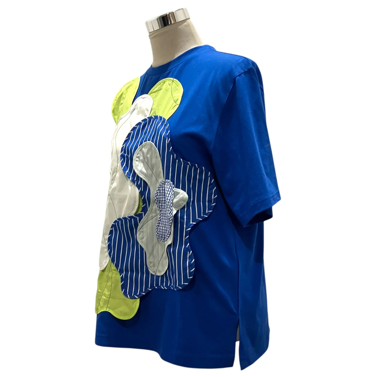 24SS【ソフト天竺 デコラWave T／SH】パッチワークTシャツ300HSS80-2290 - Image 3