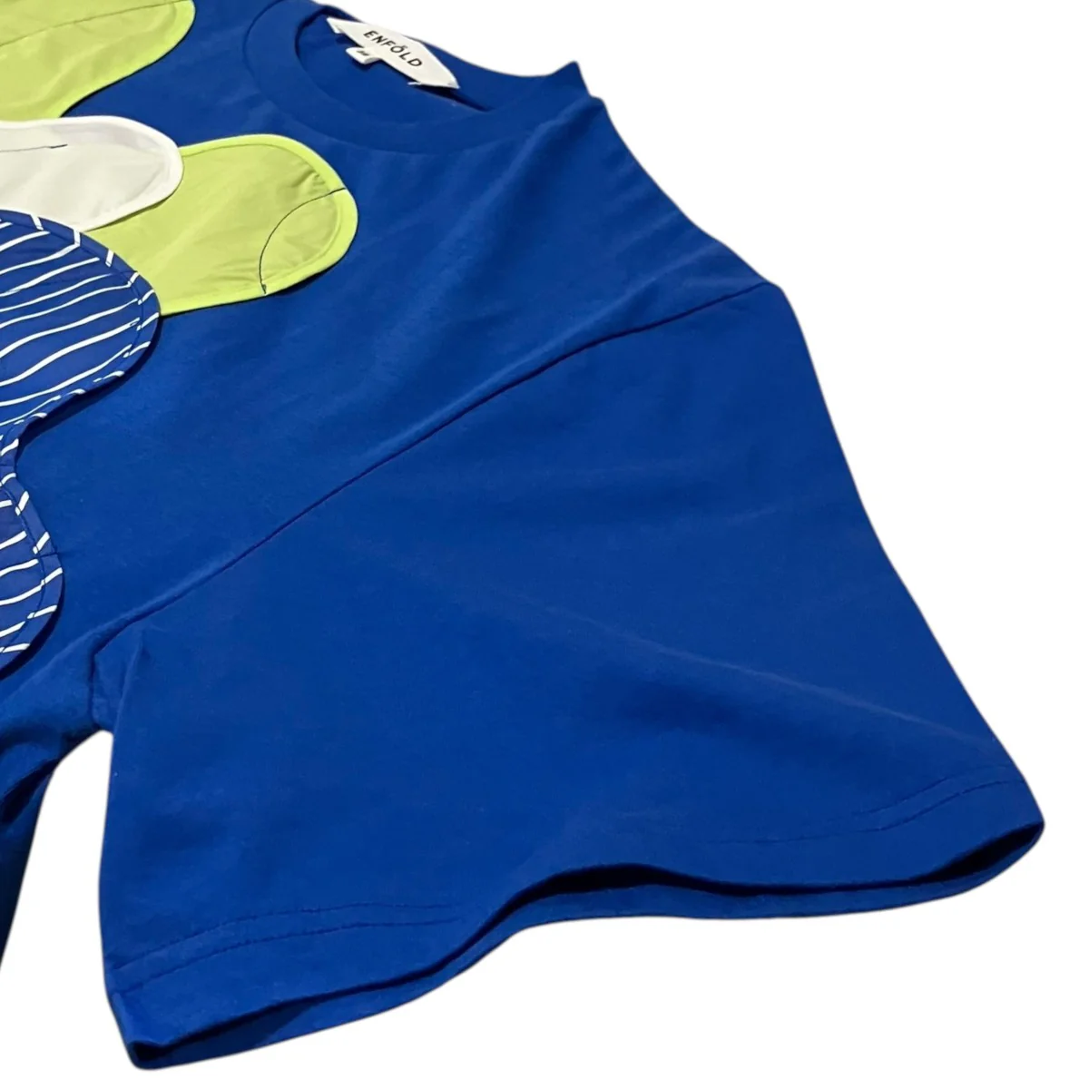 24SS【ソフト天竺 デコラWave T／SH】パッチワークTシャツ300HSS80-2290 - Image 6