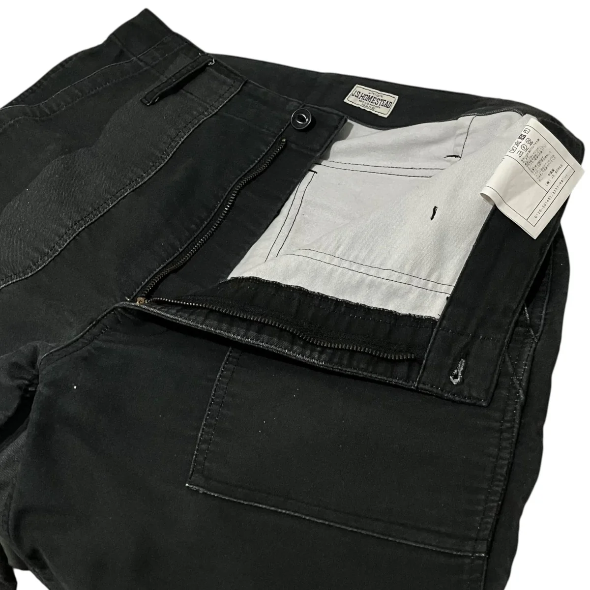 【PATCHWORK PRINT MOLESKIN BAKER PT】コットンパンツ17-030-470-5160-3-0 - Image 5