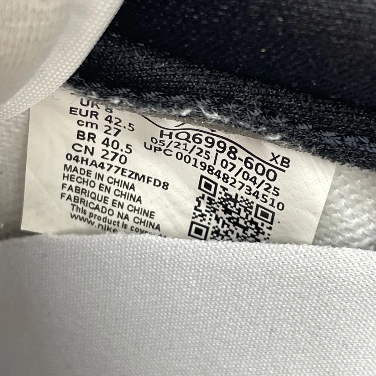 AJ 1 Retro Low OG ChicagoローカットスニーカーHQ6998 600 - Image 7