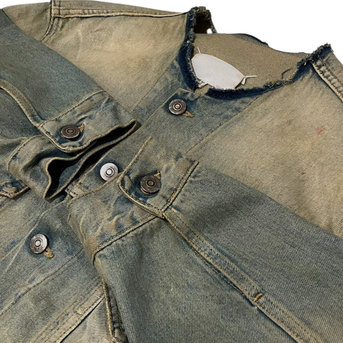 22SS【Dirty Wash Denim Jacket】デニムジャケットS31AM0308 - Image 5
