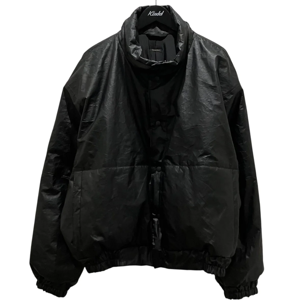 26SS【Paper leather padded jacket】ペーパーレザーパデッドジャケットD01-01027