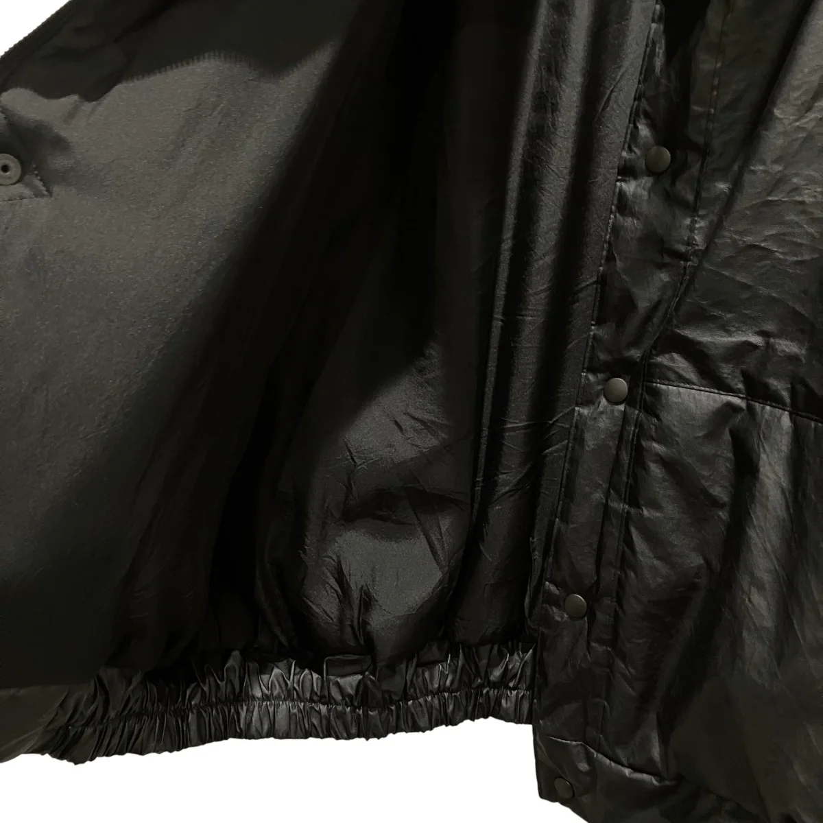 26SS【Paper leather padded jacket】ペーパーレザーパデッドジャケットD01-01027 - Image 4