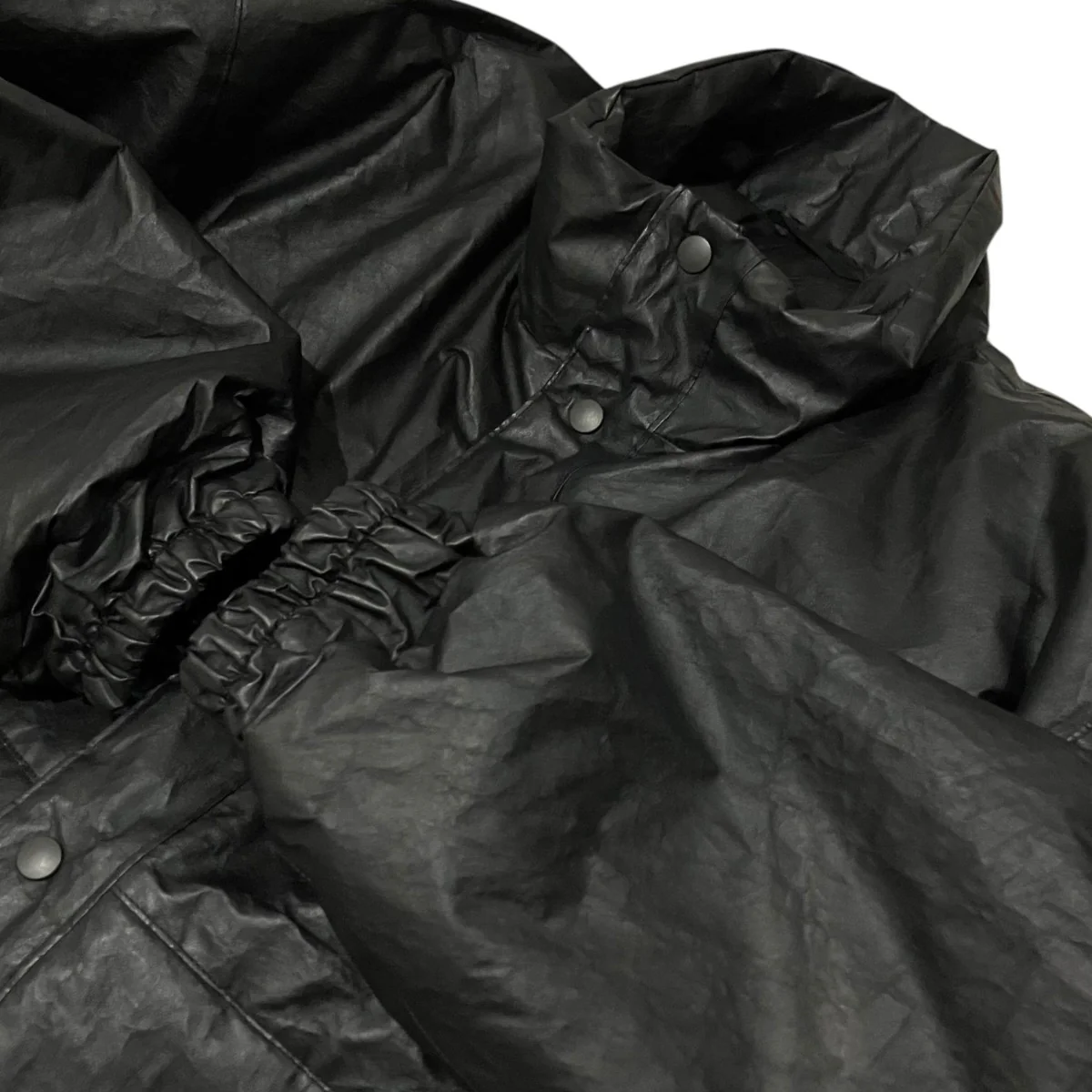 26SS【Paper leather padded jacket】ペーパーレザーパデッドジャケットD01-01027 - Image 5