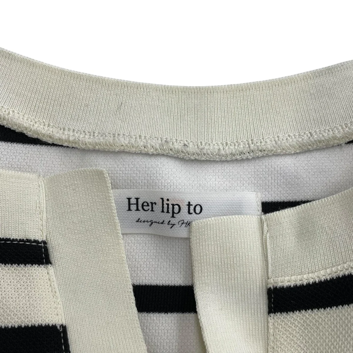 Saint-Louis Striped Topスキッパーボーダーカットソー1233202012 - Image 5