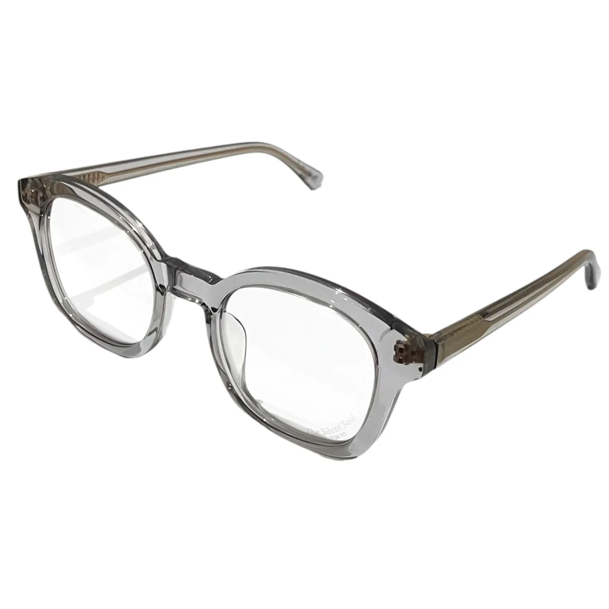 【TSS SQUARE CLEAR GRAY FRAME TRANSITION】眼鏡