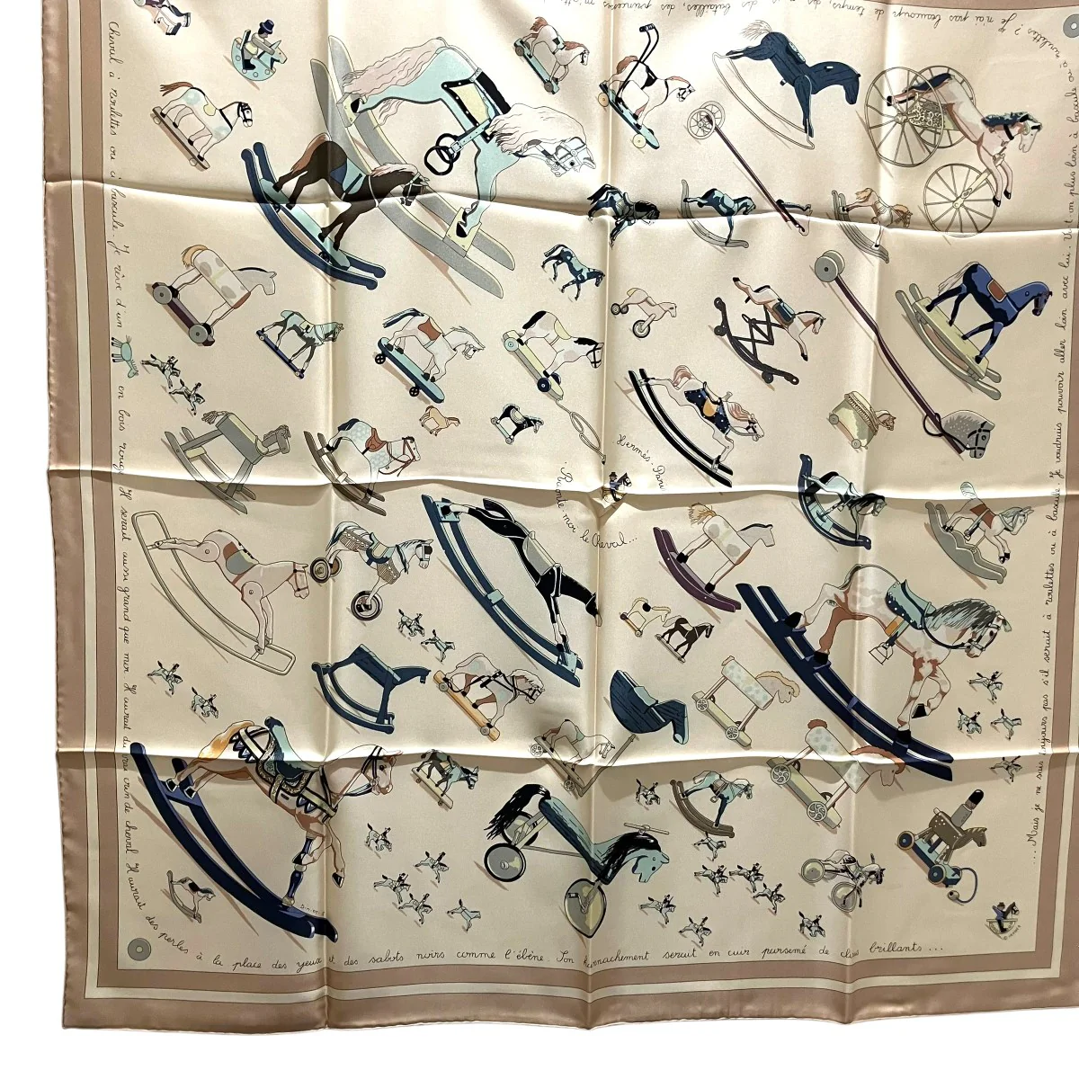 【Raconte moi le cheval】総柄スカーフ - Image 4