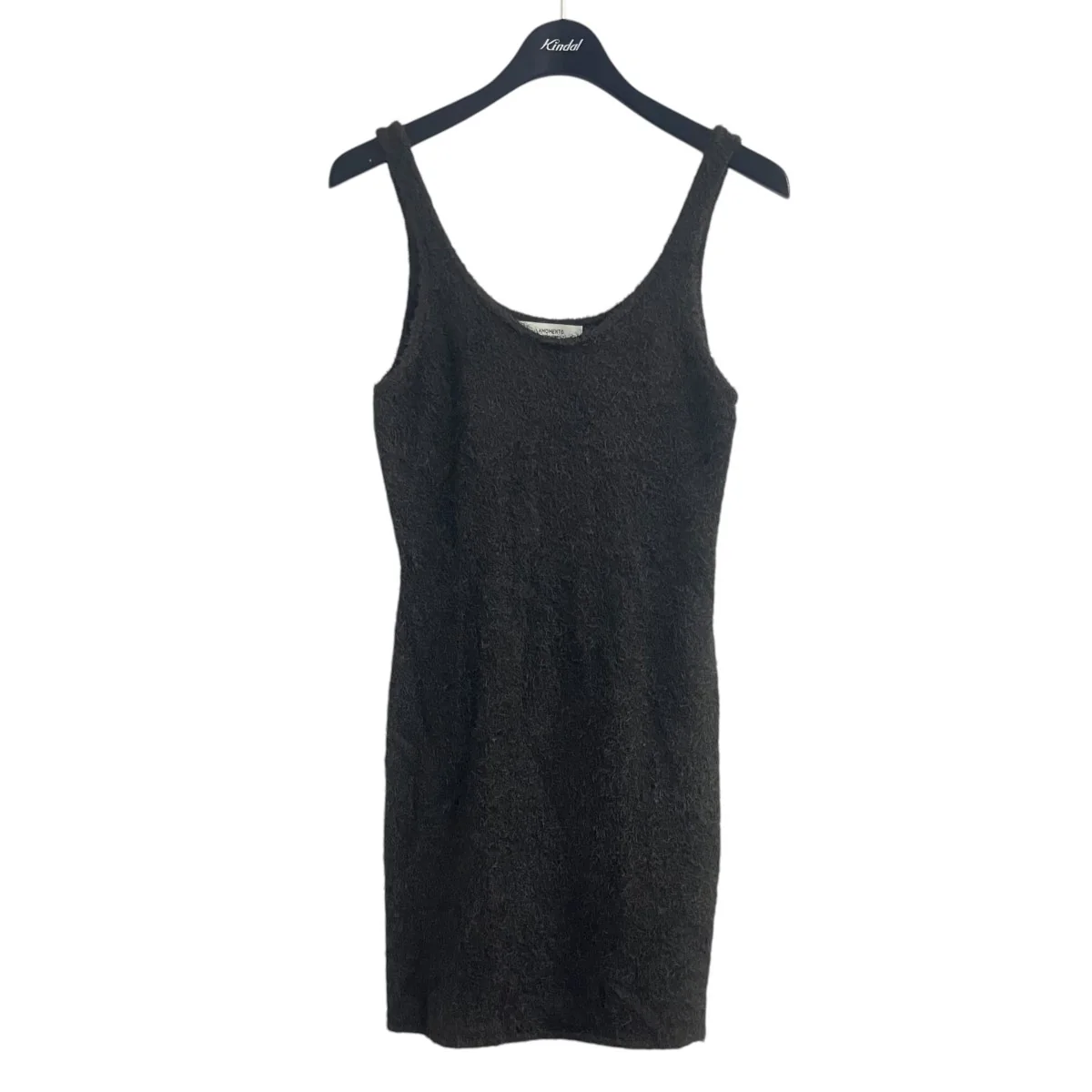 シャギーニットドレスAM22SSW05DR SHAGGY KNIT DRESS