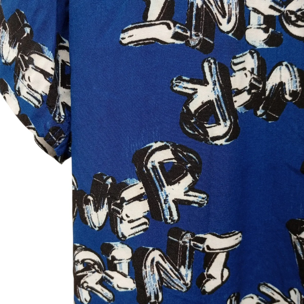 chain logo Rayon ShirtsアロハシャツOV0226-0103 - Image 6