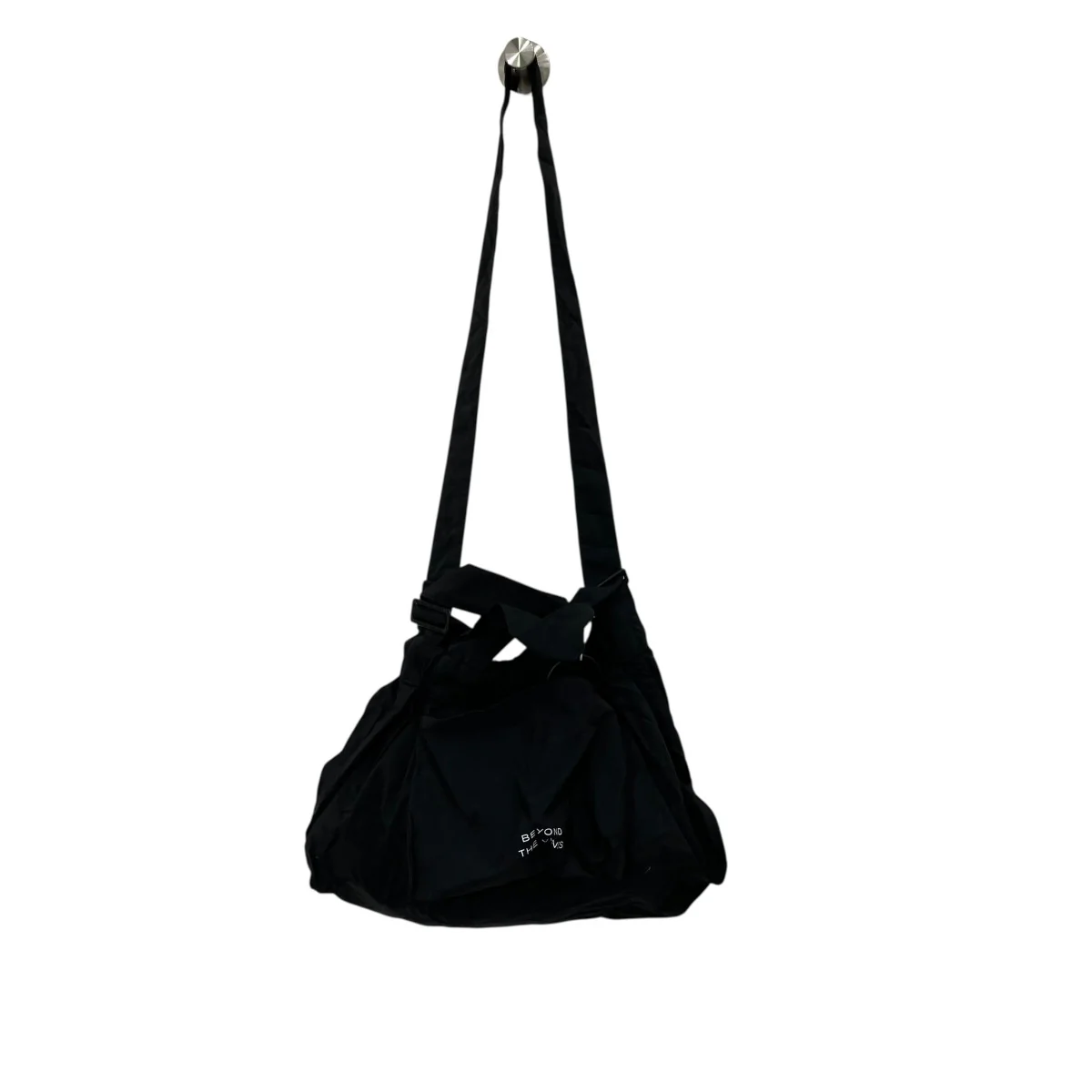 DUMPLING BAG SERIESナイロントートバッグU-BG-DUMPL-BLAC-22-XS-24B01
