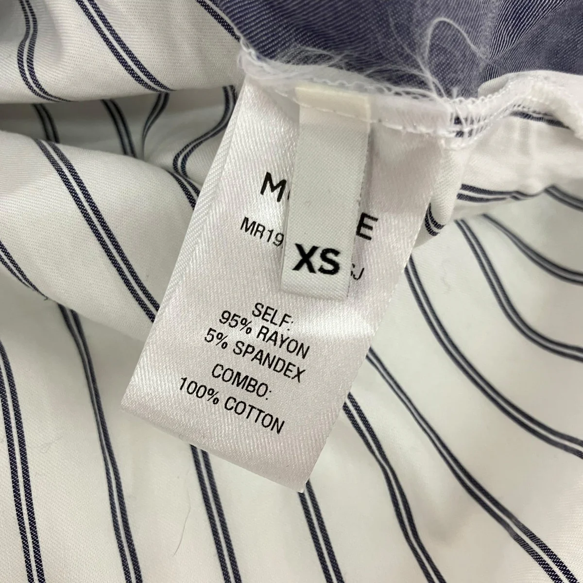 ストライプニットスイッチカットソーMR19L0520 BSJ - Image 7