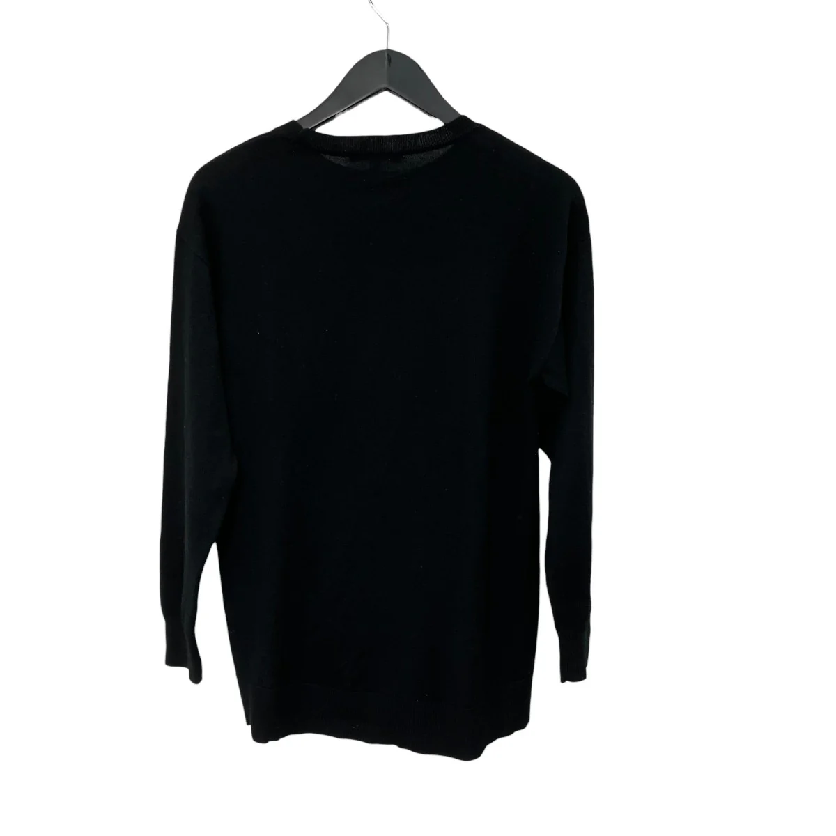 Round Neck Pullover with Logoプルオーバーにっと6KYM2B YME3Z - Image 2