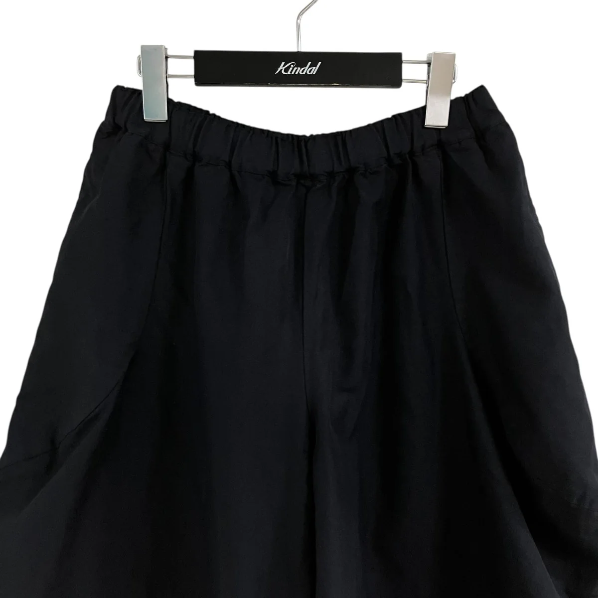 ポリエステル縮絨ワイドクロップドパンツ - Image 2