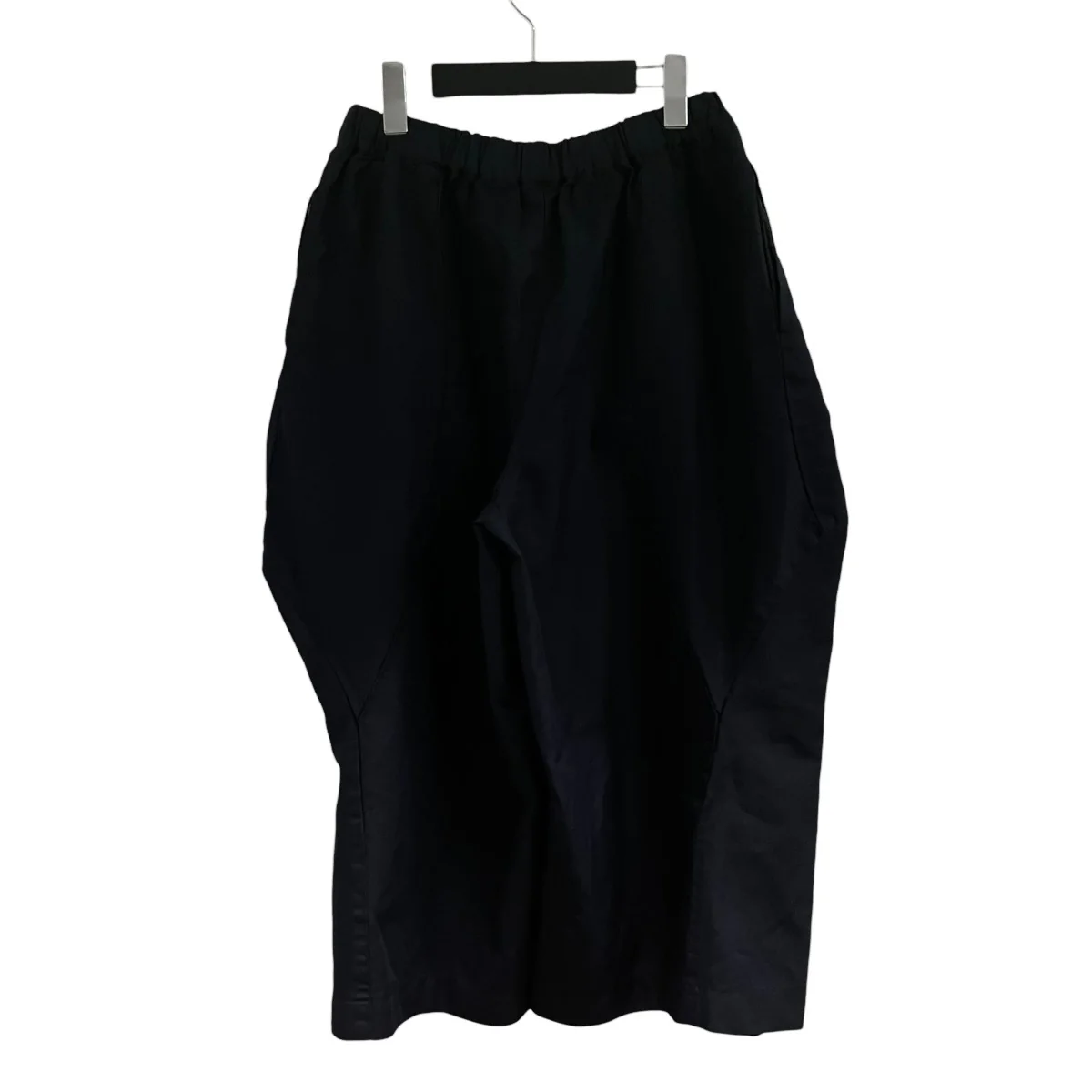 ポリエステル縮絨ワイドクロップドパンツ - Image 3