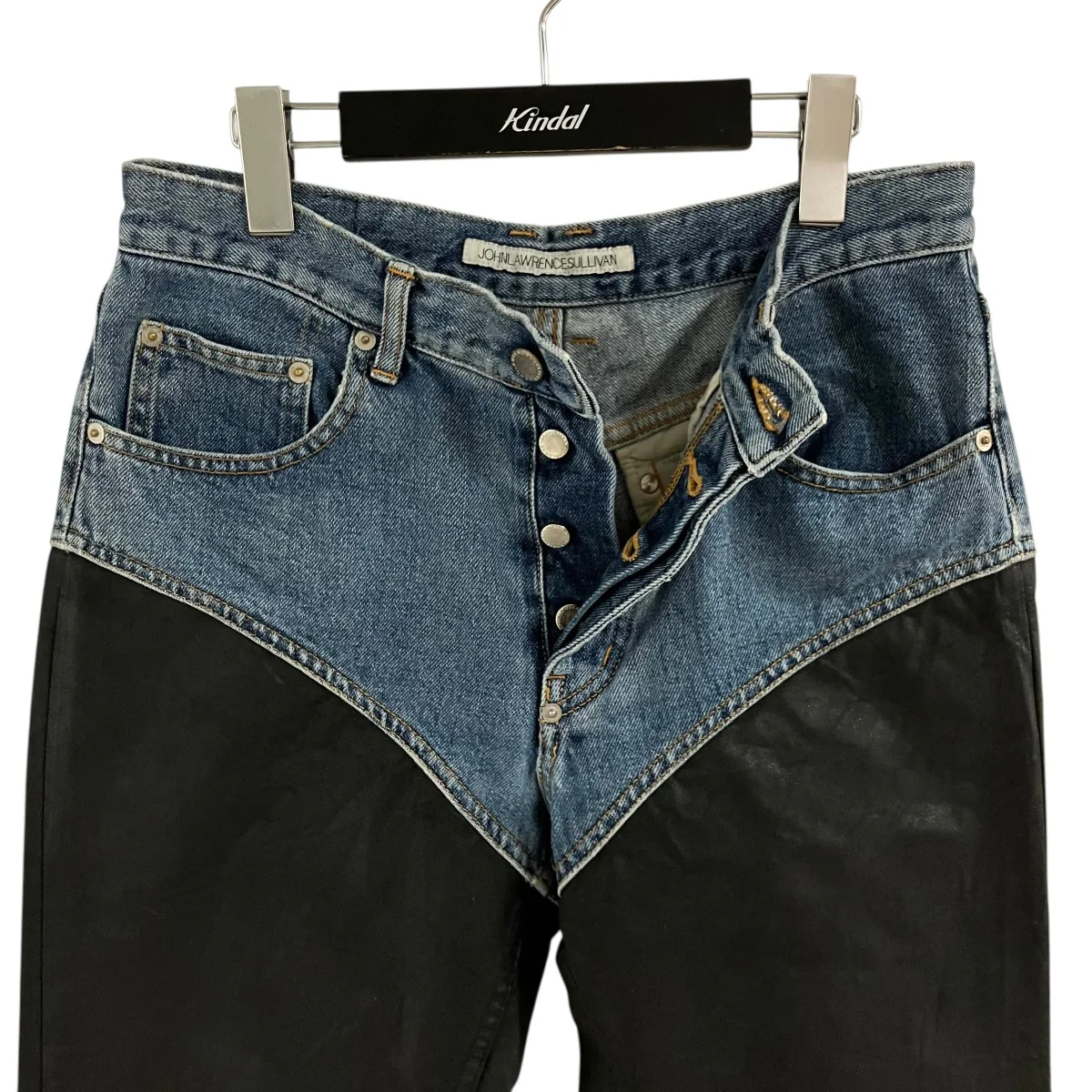 デニム x コーティングパンツ - Image 3