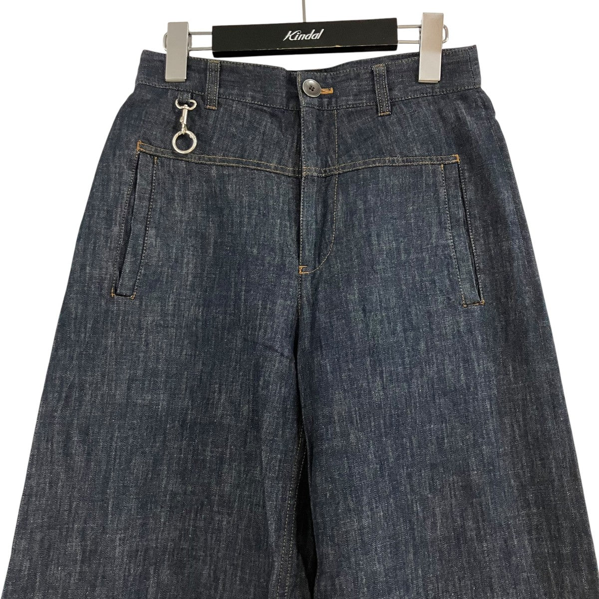 25AW ステイブルーデニム セミワイドパンツ ワイドデニムパンツ - Image 2