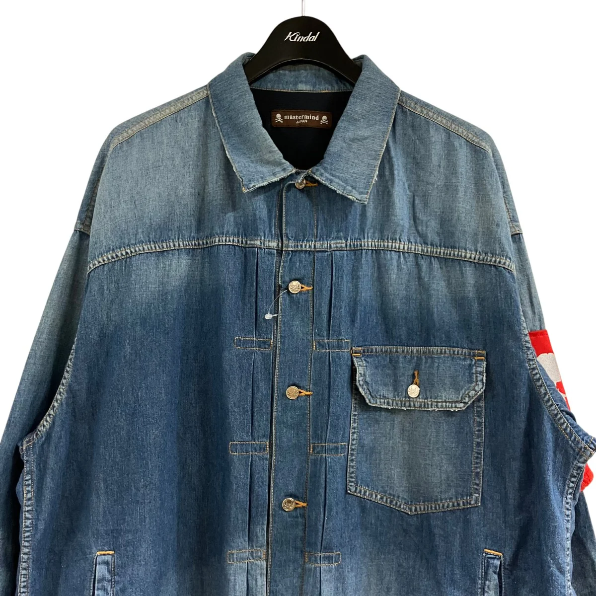 ロゴワッペンデニムシャツジャケット - Image 2